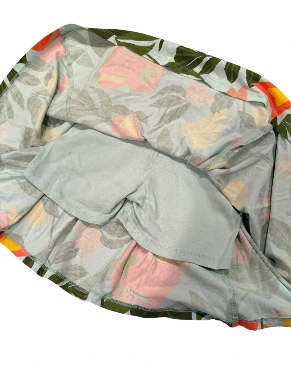 Tea Collection Girls Floral Skater Skirt Size 10 Lined 100% Cotton